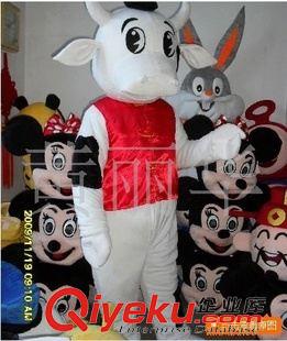牛吉祥物---Cattle 卡通服，人偶服，表演服，舞臺服，卡通訂做，可愛牛牛