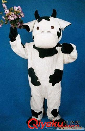 牛吉祥物---Cattle 供應卡通人偶服裝，卡通定做，行走人偶服動漫玩具奶牛原始圖片2