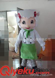 喜羊羊卡通服裝---sheep 2014\美羊羊卡通服裝 兒童露臉卡通人偶 大型舞臺劇演出服 質(zhì)量好