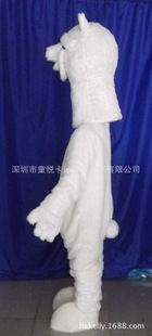 喜羊羊卡通服裝---sheep 2014長脖子羊卡通服裝 十二生肖吉祥物 白色小白羊卡通人 專業(yè)制原始圖片2