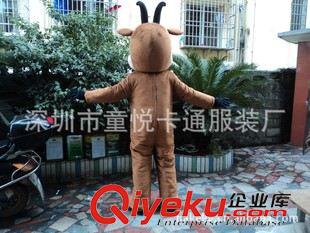 喜羊羊卡通服裝---sheep 【2013Sheep mascot】小羚羊人偶服裝/小棕羊卡通服裝dik-dik出口原始圖片3