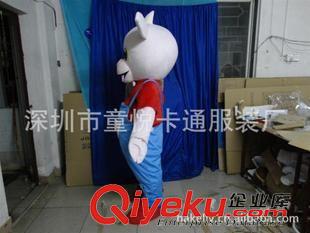 喜羊羊卡通服裝---sheep 【2012 Sheep mascot】卡通動(dòng)漫影視人偶服裝/藍(lán)背帶羊卡通服裝