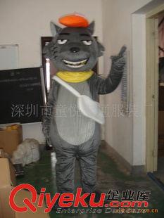 灰太狼卡通人遇---Gray Big Wolf 【紅太狼卡通服裝】卡通人偶服飾/動漫卡通人偶服裝/灰太狼的老婆