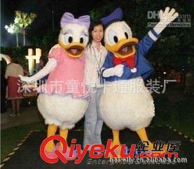 唐老鴨吉祥物--- Donald Duck 廠家定做大黃鴨卡通服裝Rubber Duck Mascot Cocstume11國(guó)亮相過(guò)