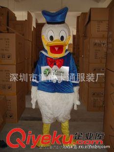 唐老鴨吉祥物--- Donald Duck 歡樂圣誕節(jié)卡通人偶 唐老鴨人偶服裝 香港米老鼠與唐老鴨人偶原始圖片3