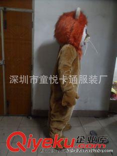 熱銷卡通人偶   【2013獅子卡通服裝】卡通人偶服裝/出口獅子/穿著舒適/獅子人偶