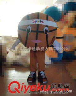 熱銷卡通人偶   2015籃球人偶服裝basketball mascot costume運動人偶 體育用品服