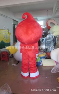 新吉祥物卡通 水滴卡通人偶服裝 企業吉祥物專業定制 可免費LOGO添加 節約用水原始圖片3