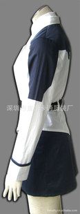 動漫服裝 供應(yīng)影視動漫COS游戲扮演角色、魔法少女奈葉-高町奈葉軍裝原始圖片2