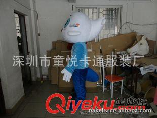 海豚卡通人偶---Dolphin mascot 2012新款海豚卡通服裝/可行走企業(yè)卡通/免費(fèi)戶外廣告卡通人偶