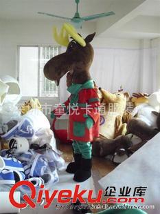 鹿---Deer 專業(yè)設計定做卡通人偶  Deer mascot costume 圣誕鹿卡通服裝