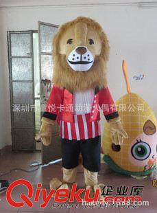 獅子--- lion 2015獅子卡通服裝 長毛出口獅子 獅子人偶服 中國放門口招財(cái)獅子