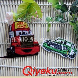 汽車總動員 供應(yīng)電腦繡花 汽車總動員卡通刺繡布貼