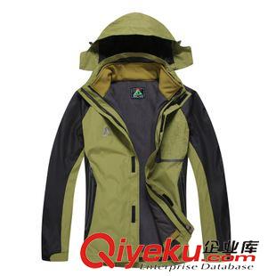 無標(biāo) 現(xiàn)貨訂做兩件套沖鋒衣 抓絨衣 內(nèi)膽加厚登山服滑雪服