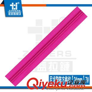 尼龍拉鏈【金蔥布邊】 廣東深圳廠家現貨直銷7#尼龍電鍍牙【金布金牙】碼裝拉鏈