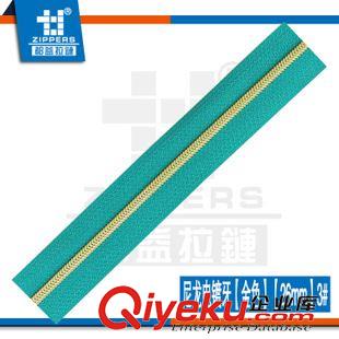 尼龍拉鏈【真空電鍍牙】 拉鏈廠家直銷尼龍拉鏈 電鍍牙拉鏈 7#尼龍電鍍牙【金色】拉鏈