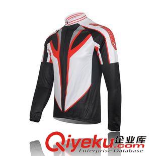 抓絨騎行服男 XINTOWN極速紅騎行服長袖套裝 自行車服 抓絨防風(fēng)保暖功能衣褲原始圖片3