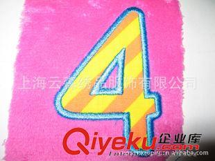 玩具類繡花/刺繡 玩具字母數字貼布繡 印花布貼布繡 包邊貼布繡 毛絨玩具貼布繡原始圖片3