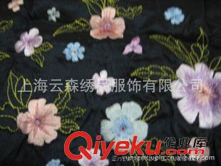 特種新品研發(fā)繡花/刺繡 安徽繡花廠 上海繡品廠供應繡花整匹布電腦繡花 繡花布電腦繡珠片