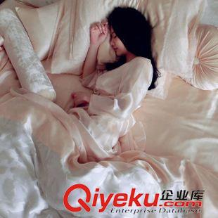 2015年8月新款 2015劉鈺懿同款睡衣定制真絲性感吊帶睡裙長袖睡袍兩件套家居服女