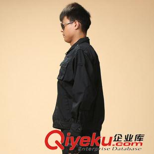 熱賣爆款 網(wǎng)格長袖作戰(zhàn)作訓服 夏季春秋保安服套裝 訓練服原始圖片2