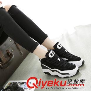 8月21日-31日新品 內增高跟魚嘴靴坡跟歐洲站2015秋新款短靴松糕女靴厚底女鞋涼靴潮