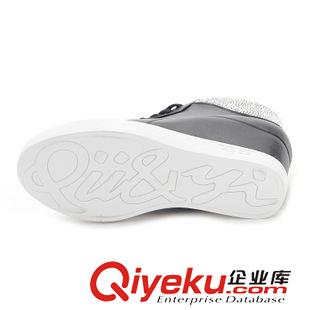 8月21日-31日新品 白色水鉆高幫鞋女秋季新款隱形內增高女鞋休閑鞋旅游鞋女運動鞋潮原始圖片3