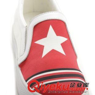 8月11日-20日新品 秋季休閑樂福鞋女透氣彈力布厚底松糕鞋內(nèi)增高美人平底單鞋懶人鞋