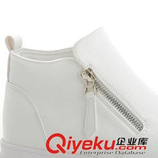 8月1日-10日新品 秋季韓版懶人鞋一腳蹬樂福鞋內增高女鞋厚底平底單鞋休閑高幫鞋潮原始圖片2