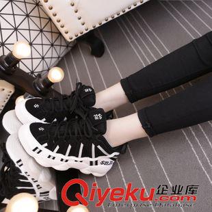 8月1日-10日新品 單鞋女2015秋季新款韓版潮學(xué)院風(fēng)系帶舒適運(yùn)動厚底松糕休閑女鞋子