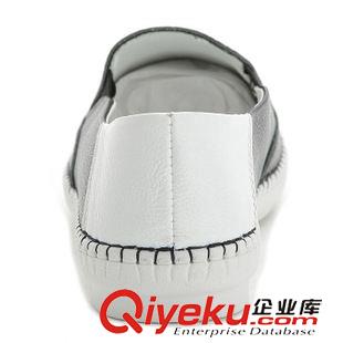 7月21日-31日新品 韓版小白鞋zp2015女夏單鞋一腳蹬套腳鞋平底鞋女鞋子懶人樂(lè)福鞋原始圖片2