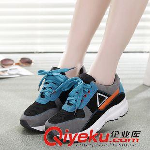 7月21日-31日新品 2015新款zp運動鞋女學(xué)生跑步鞋韓版透氣休閑厚底鞋秋季松糕鞋潮原始圖片2