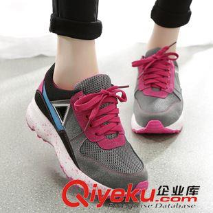 7月21日-31日新品 2015新款zp運動鞋女學(xué)生跑步鞋韓版透氣休閑厚底鞋秋季松糕鞋潮原始圖片3