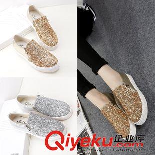7月21日-31日新品 2015新款運動鞋女學(xué)生跑步鞋韓版休閑厚底鞋秋季松糕平底增高鞋潮