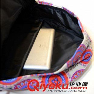8月新款{dy}批 批發2015熱銷新款潮流帆布雙肩包學院風印花中學生書包潮女雙背包原始圖片3