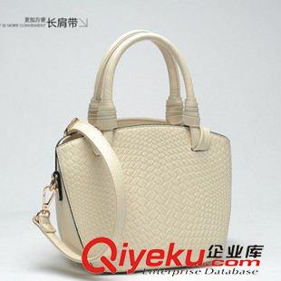 5月第五批新款 2015新款歐美gdPU女包經(jīng)典編織紋手提包個(gè)性單肩斜跨女士包包原始圖片2