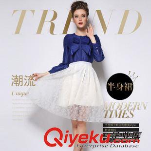 半身裙 2015新款女裝 民族風繡花裙 棉麻裝色短裙 半身裙 女式一件代發