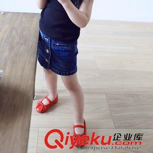 9月3號(hào)男童女童上新 微信代理童裝批發(fā)女童短裙小鮮肉百搭牛仔裙一件代發(fā)女童半身裙品原始圖片3