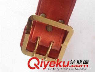 綬帶/腰帶 07反恐特勤腰帶特戰(zhàn)腰帶戰(zhàn)術外腰帶純牛皮合金頭雙排扣武裝帶原始圖片2