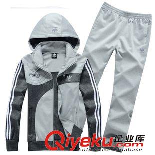 男長袖套裝3 2015男士運動長袖情侶裝休閑運動服春秋衛(wèi)衣跑步運動套裝一件代發(fā)