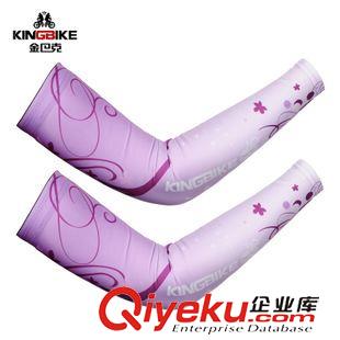 袖套 KING BIKE/金巴克 夏季女款運動防護用品 戶外防曬臂套 騎行袖套原始圖片2