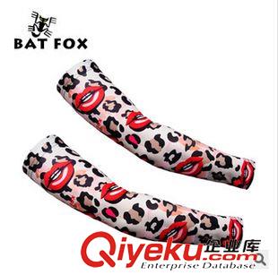 袖套 BAT FOX/蝠貍 騎行袖套自行車防曬袖套臂套戶外夏季女款 女郎