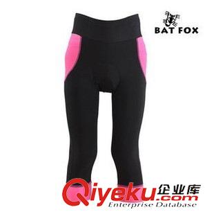 短褲 裙子 BAT FOX夏季騎行服女中褲騎行七分褲 自行車服 透氣吸濕排汗-凱麗