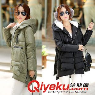 冬季。羽絨服 實(shí)拍秋冬新款韓版時(shí)尚修身羽絨服馬甲女中長連帽