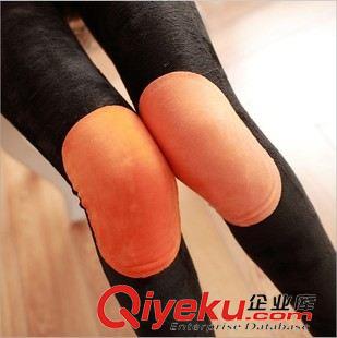 1688 工廠直銷 350克加厚不起球錦綸一體褲 暖宮護(hù)膝功能性保暖褲批發(fā)