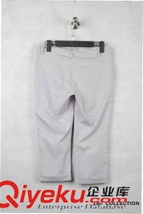 褲子 18e女裝休閑中腰翻褲腳中褲K355原始圖片2