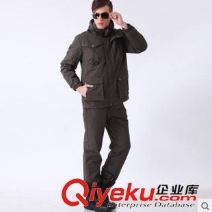 男式套裝 自由騎士沖鋒衣褲套裝男三合一防水透氣登山服8032+1061原始圖片3