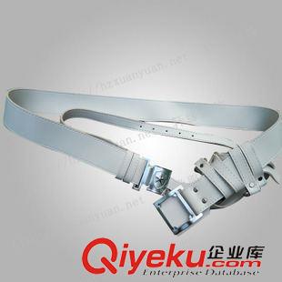 保安武裝帶 保安糾察腰帶 白色皮腰帶 巡邏腰帶全皮武裝帶zp外腰帶保安禮儀原始圖片2