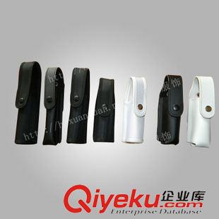 腰帶套 黑白色牛皮外腰帶 對講機套 黑色牛津手電套 伸縮棍套原始圖片3