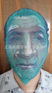 萬圣節面具 tattoo masks女款鬼節骷髏頭套頭帽子骷髏面具節慶道具萬圣節批發原始圖片2
